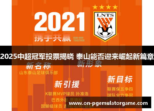2025中超冠军投票揭晓 泰山能否迎来崛起新篇章